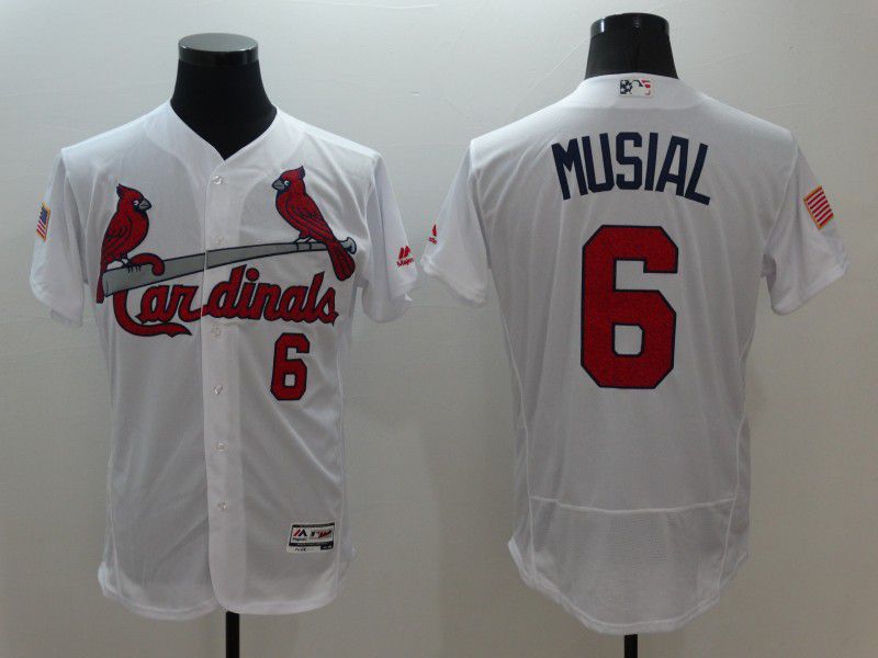 Men St.Louis Cardinals #6 Musial White Elite Independent Edition 2021 MLB Jerseys->boston red sox->MLB Jersey